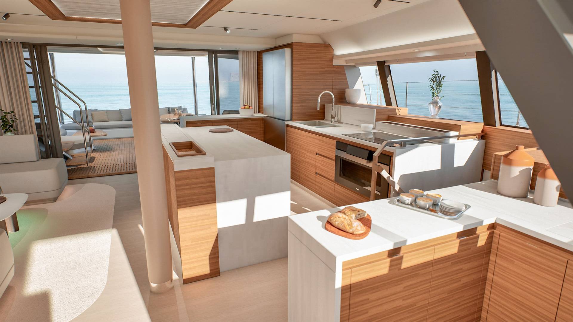 Fountaine-Pajot-Yachts-FPY70-Galley-Saloon-06
