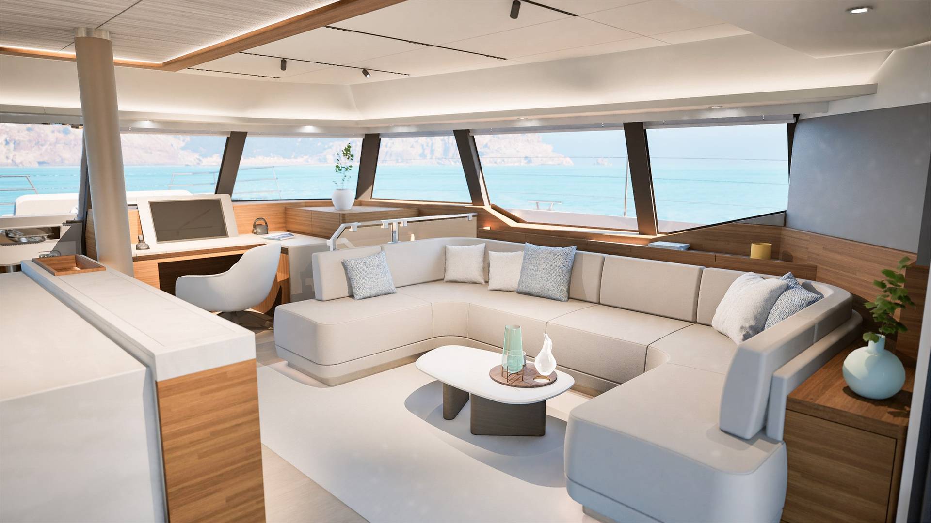 Fountaine-Pajot-Yachts-FPY70-Galley-Saloon-10